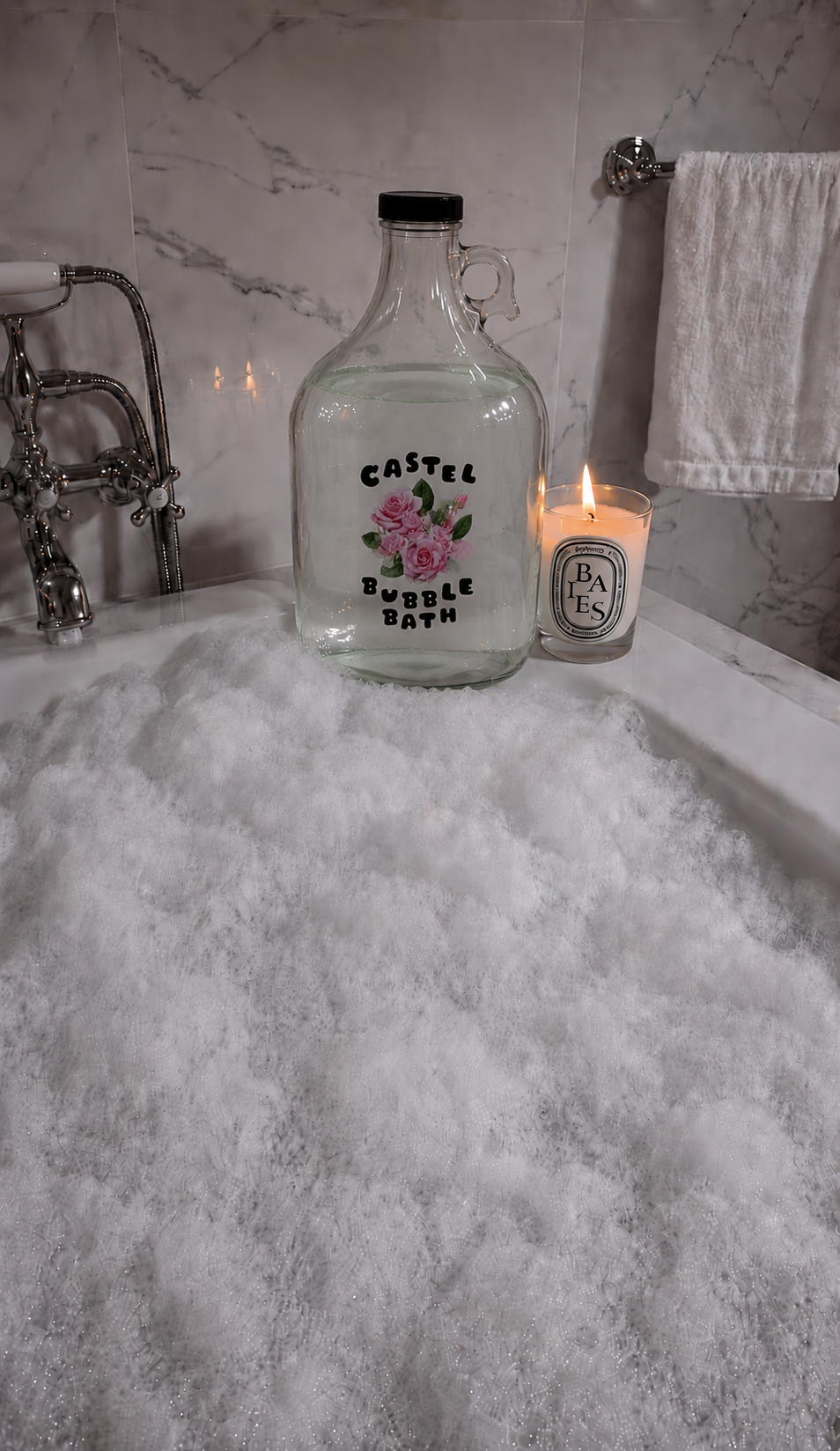Rose - Bubble Bath Bottle