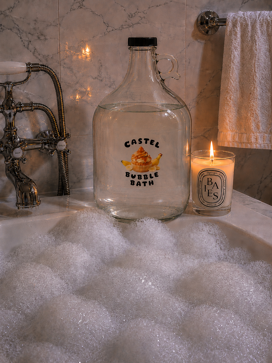 Oatmeal, Honey & Milk - Bubble Bath Jar