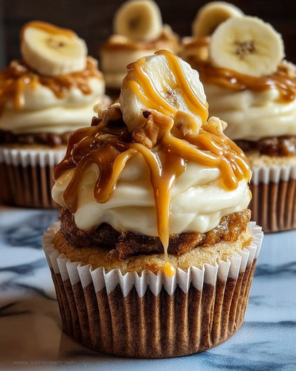 Banana Caramel Cupcake - Bubble Bath Jar