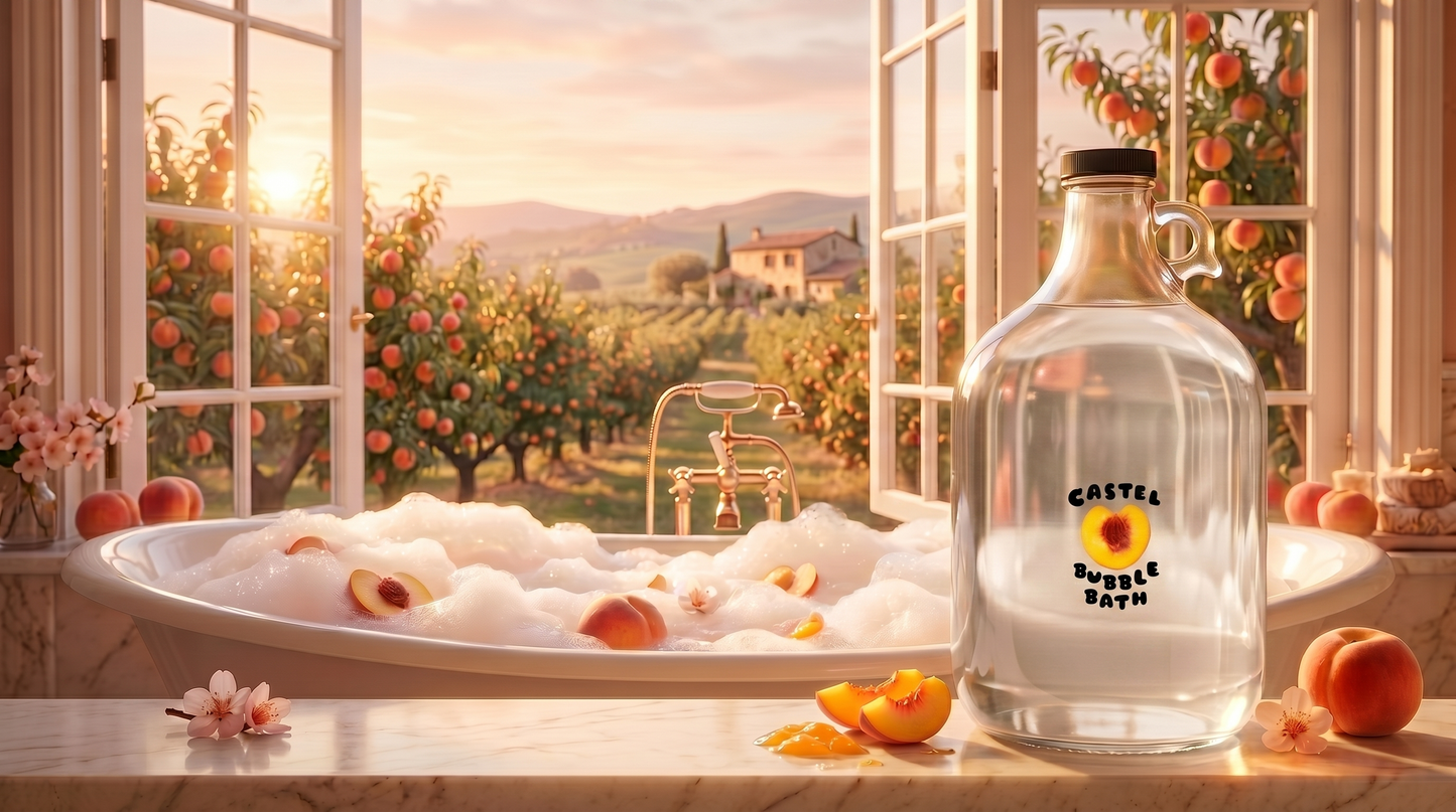 Freshly Cut Peach - Bubble Bath Jar